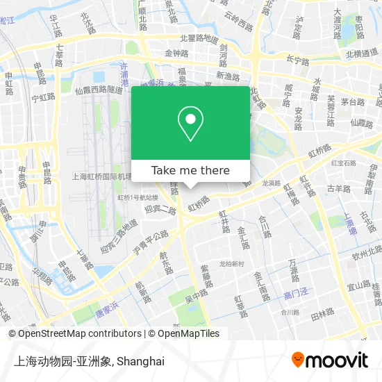 上海动物园-亚洲象 map
