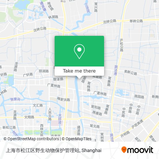 上海市松江区野生动物保护管理站 map