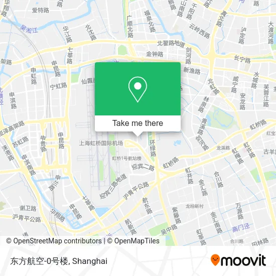 东方航空-0号楼 map