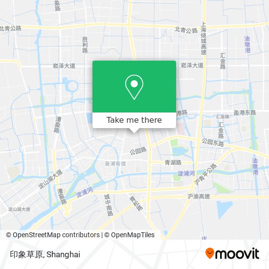 印象草原 map