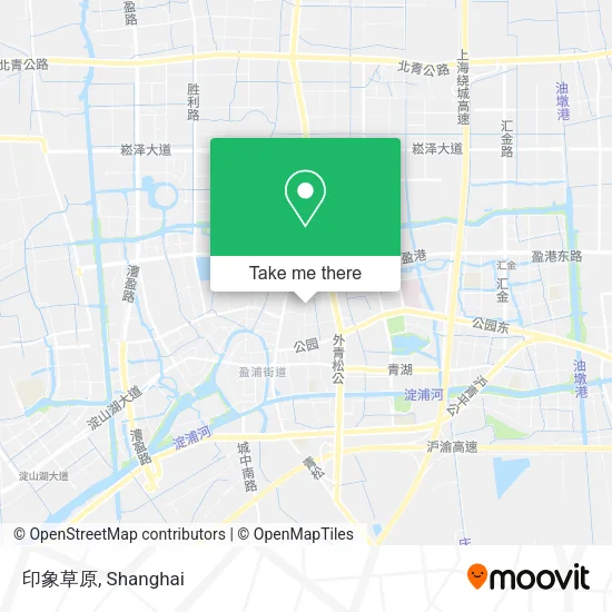 印象草原 map