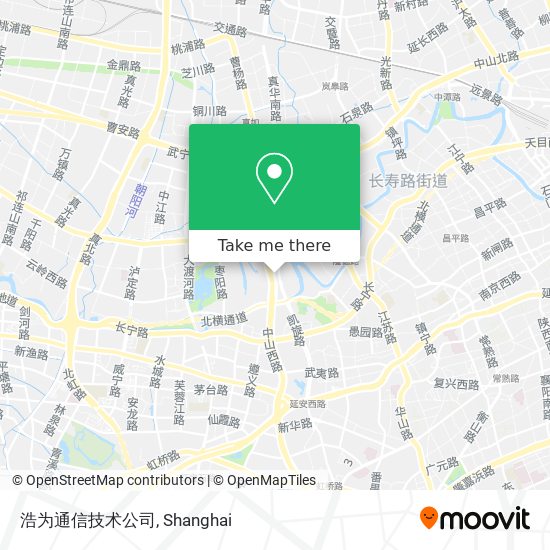 浩为通信技术公司 map