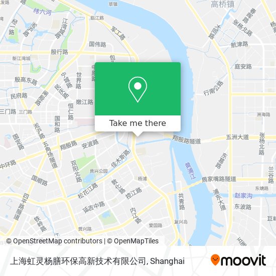 上海虹灵杨膳环保高新技术有限公司 map