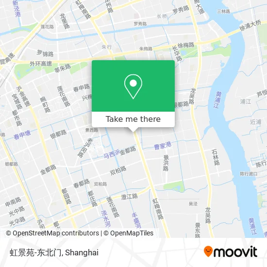 虹景苑-东北门 map