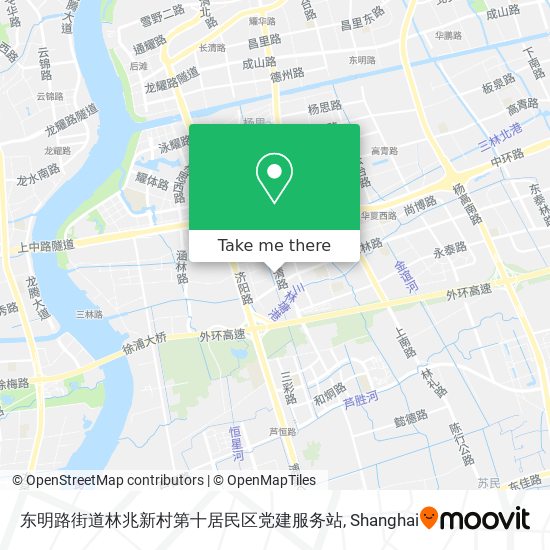 东明路街道林兆新村第十居民区党建服务站 map