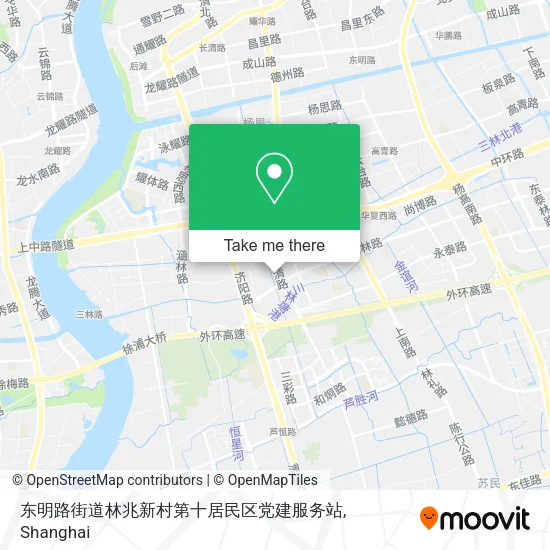 东明路街道林兆新村第十居民区党建服务站 map