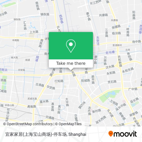 宜家家居(上海宝山商场)-停车场 map