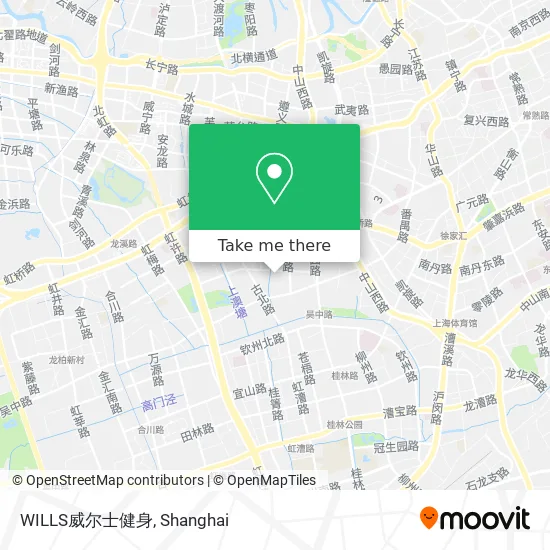 WILLS威尔士健身 map