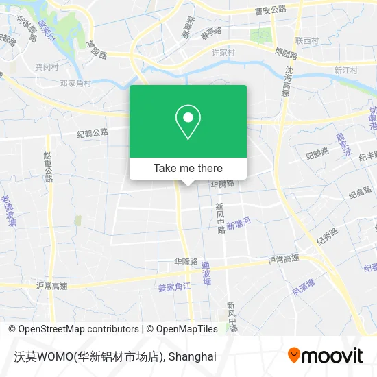 沃莫WOMO(华新铝材市场店) map