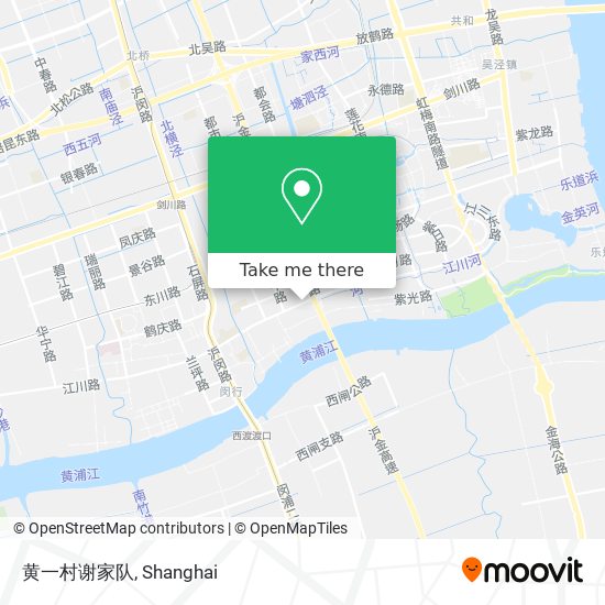 黄一村谢家队 map