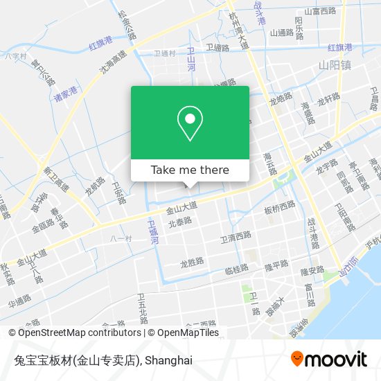 兔宝宝板材(金山专卖店) map