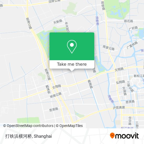 打铁浜横河桥 map