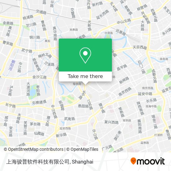 上海骏普软件科技有限公司 map