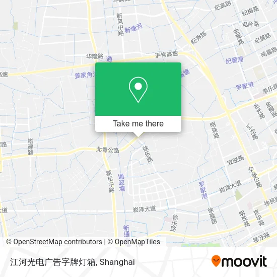 江河光电广告字牌灯箱 map