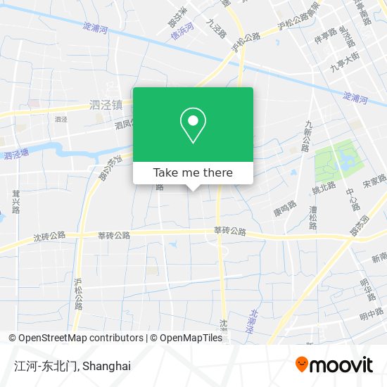 江河-东北门 map