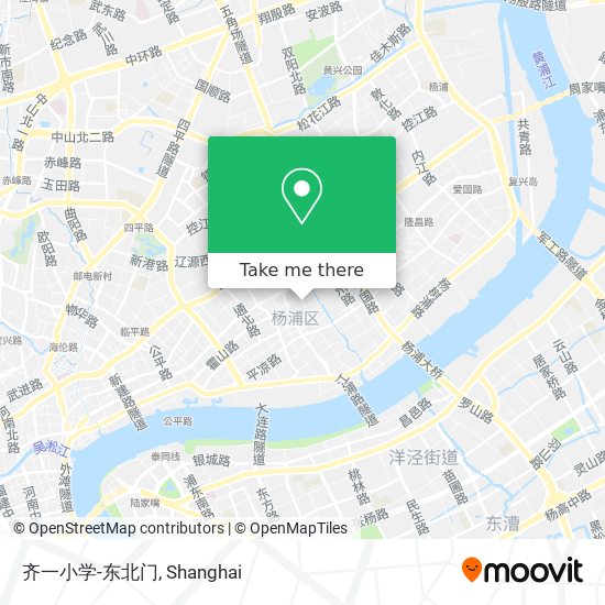 齐一小学-东北门 map