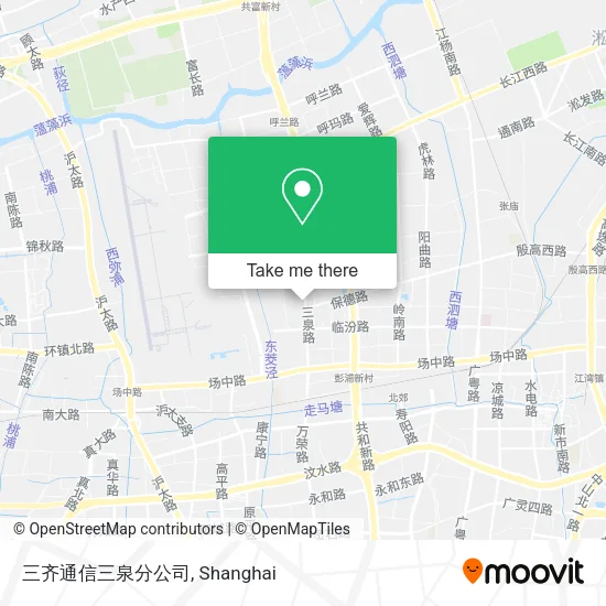 三齐通信三泉分公司 map