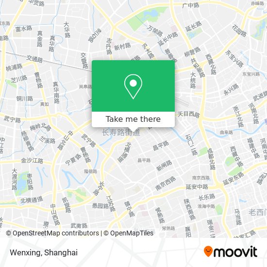 Wenxing map