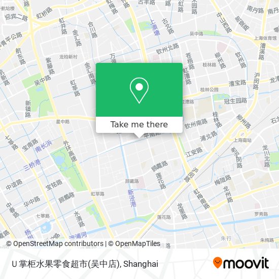 Ｕ掌柜水果零食超市(吴中店) map