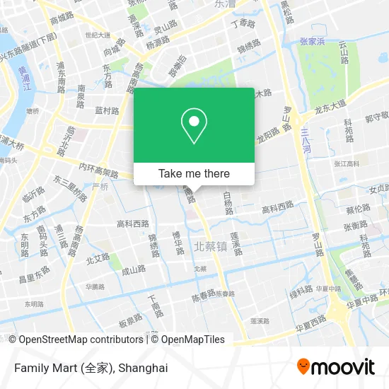 Family Mart (全家) map
