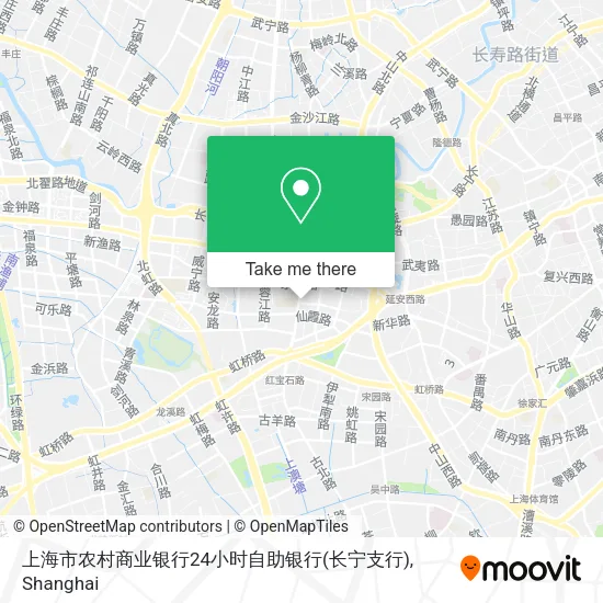 上海市农村商业银行24小时自助银行(长宁支行) map