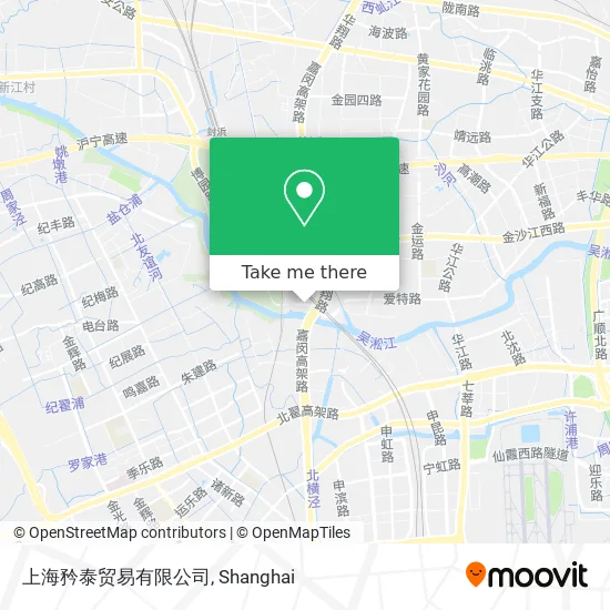 上海矜泰贸易有限公司 map