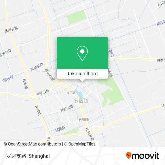 罗迎支路 map