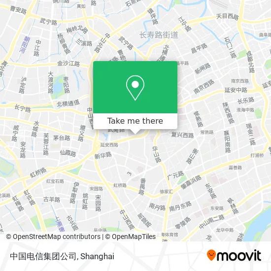 中国电信集团公司 map