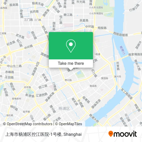 上海市杨浦区控江医院-1号楼 map
