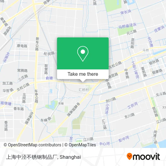 上海中泾不锈钢制品厂 map