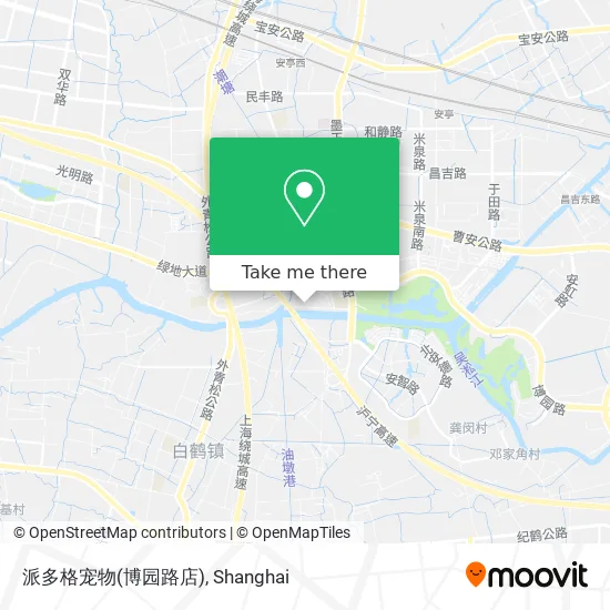 派多格宠物(博园路店) map