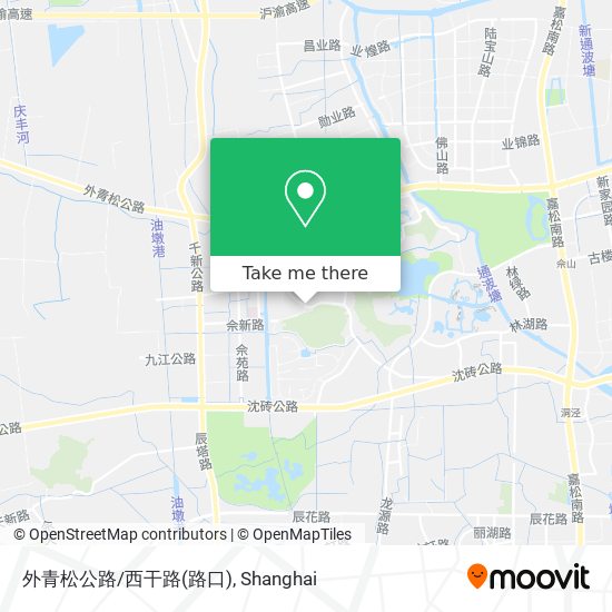 外青松公路/西干路(路口) map