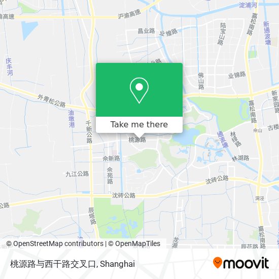 桃源路与西干路交叉口 map