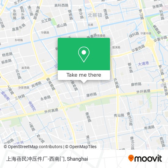上海蓓民冲压件厂-西南门 map