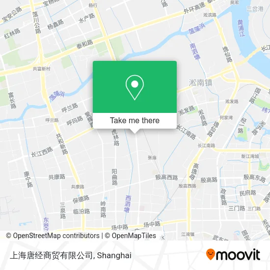 上海唐经商贸有限公司 map