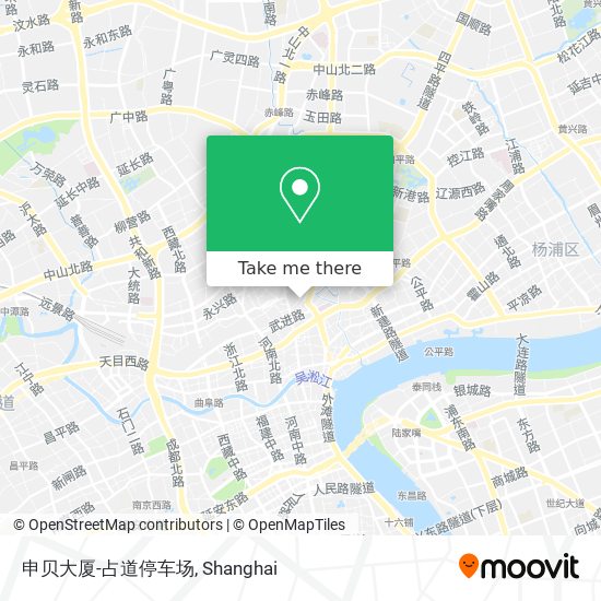 申贝大厦-占道停车场 map