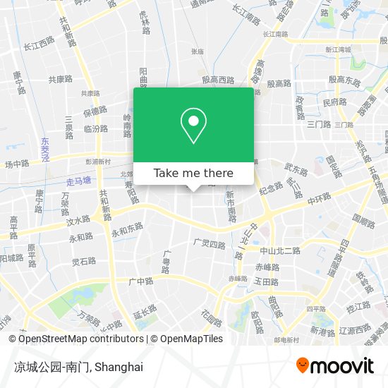 凉城公园-南门 map