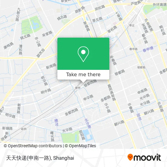 天天快递(申南一路) map