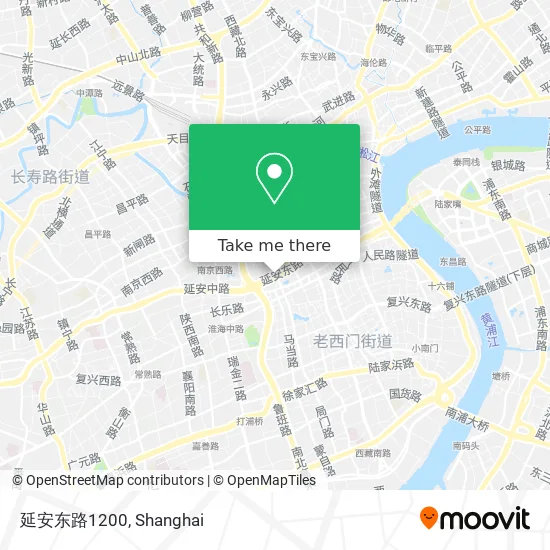 延安东路1200 map