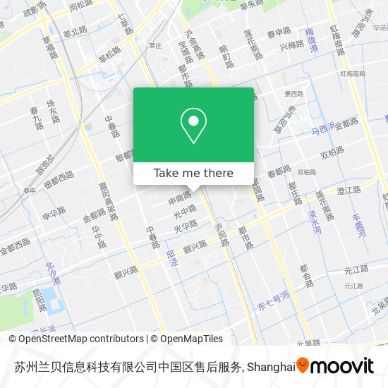 苏州兰贝信息科技有限公司中国区售后服务 map