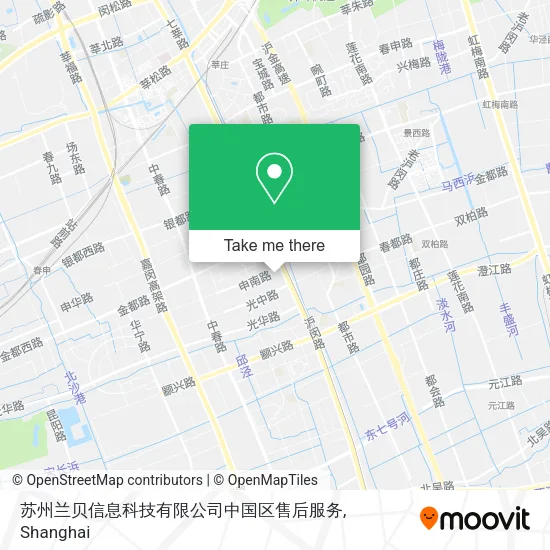苏州兰贝信息科技有限公司中国区售后服务 map