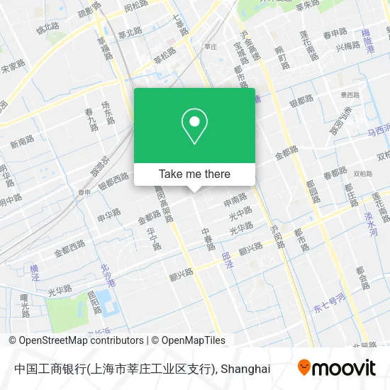 中国工商银行(上海市莘庄工业区支行) map