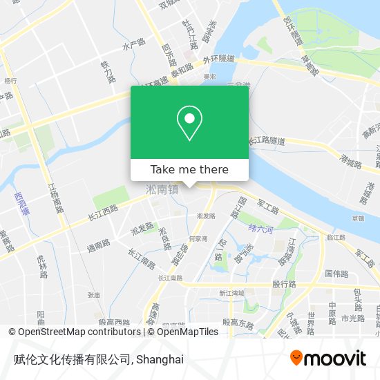 赋伦文化传播有限公司 map