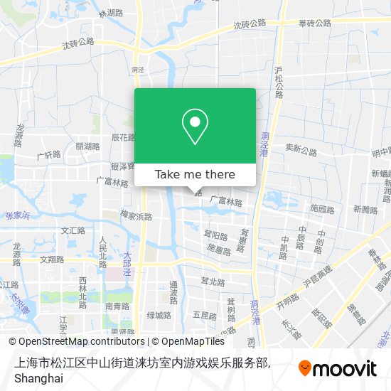 上海市松江区中山街道涞坊室内游戏娱乐服务部 map