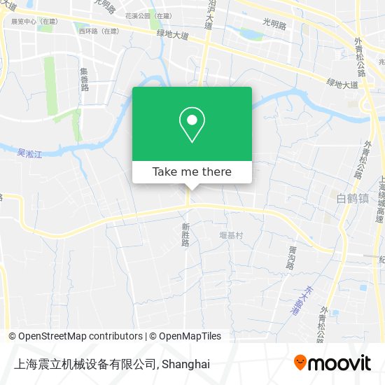 上海震立机械设备有限公司 map