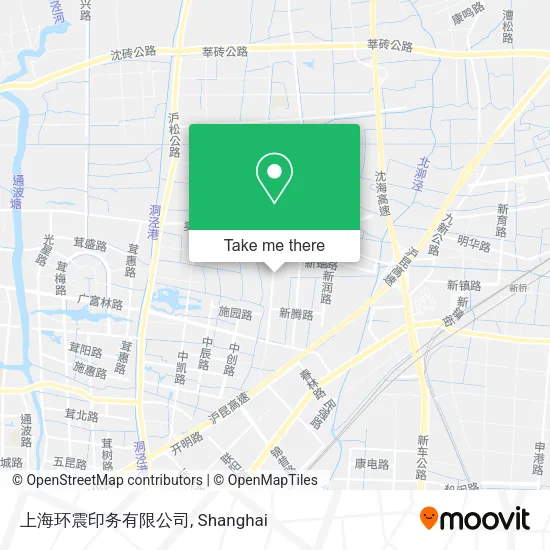 上海环震印务有限公司 map