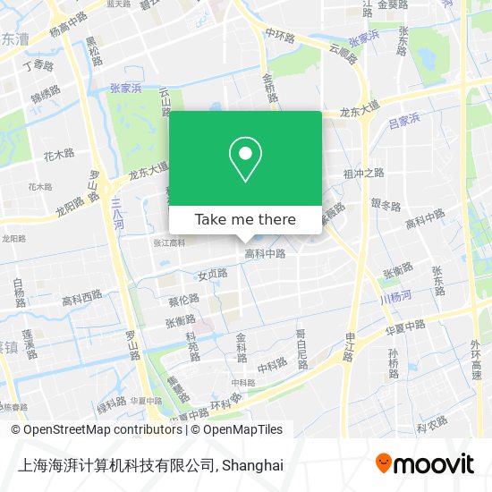 上海海湃计算机科技有限公司 map