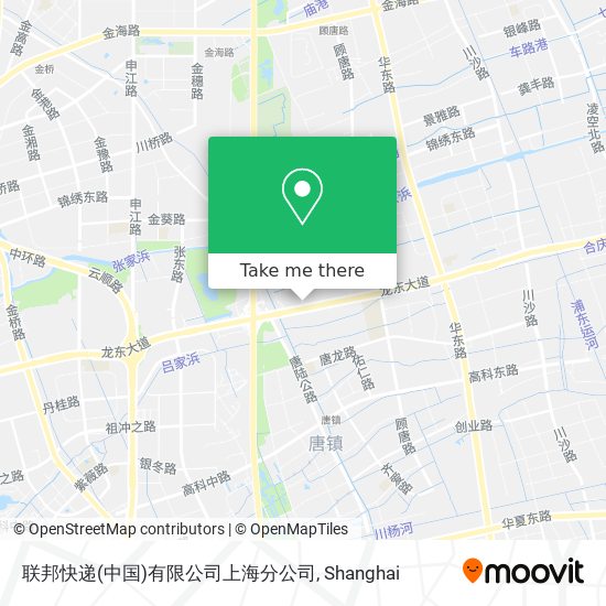 联邦快递(中国)有限公司上海分公司 map