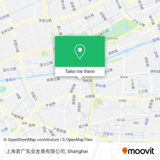 上海君广实业发展有限公司 map