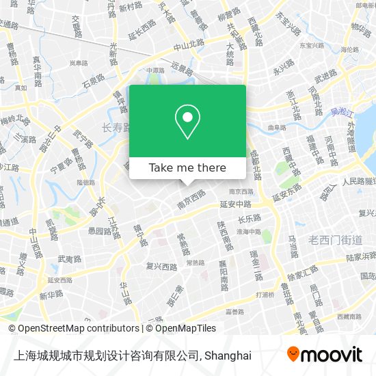 上海城规城市规划设计咨询有限公司 map
